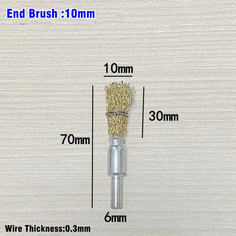 

Набор щеток из углеродистой стали для дрели