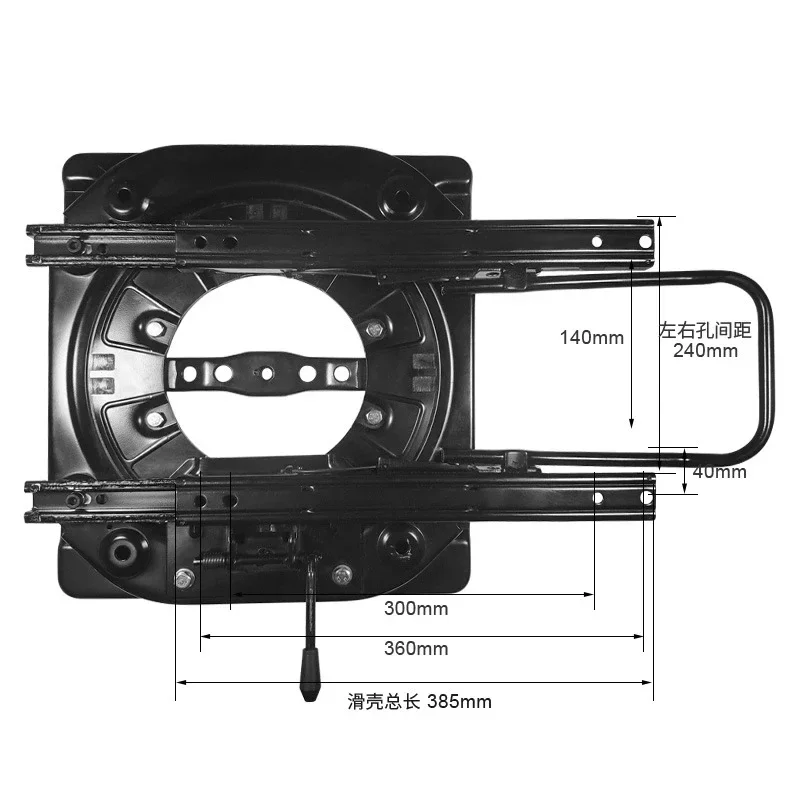 Автомобильное сиденье поворотный стол на 360 градусов сверхмощный с 4-ходовым