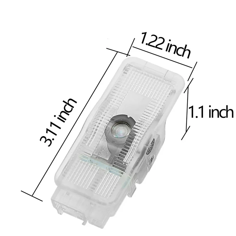 Автомобильные фары аксессуар светодиодный дверной проектор призрачная тень