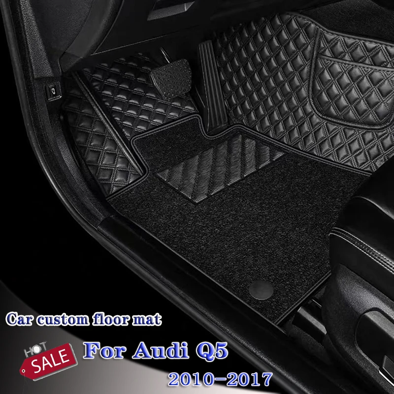 

Автомобильные коврики для Audi Q5 2017 2016 2015 2014 2013 2012 2011 2010, коврики, накладки на ножки для приборной панели, аксессуары для автомобильного интерьера