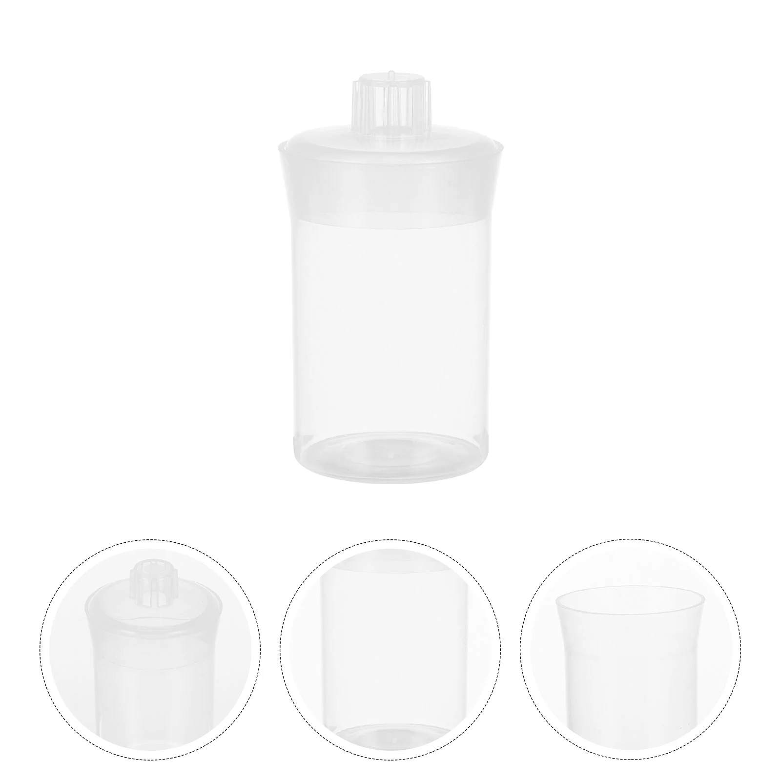 

2pcs 20ml Scientific Reagent Bottles Wide Mouth Sealing Liquid Medicine Bottles
