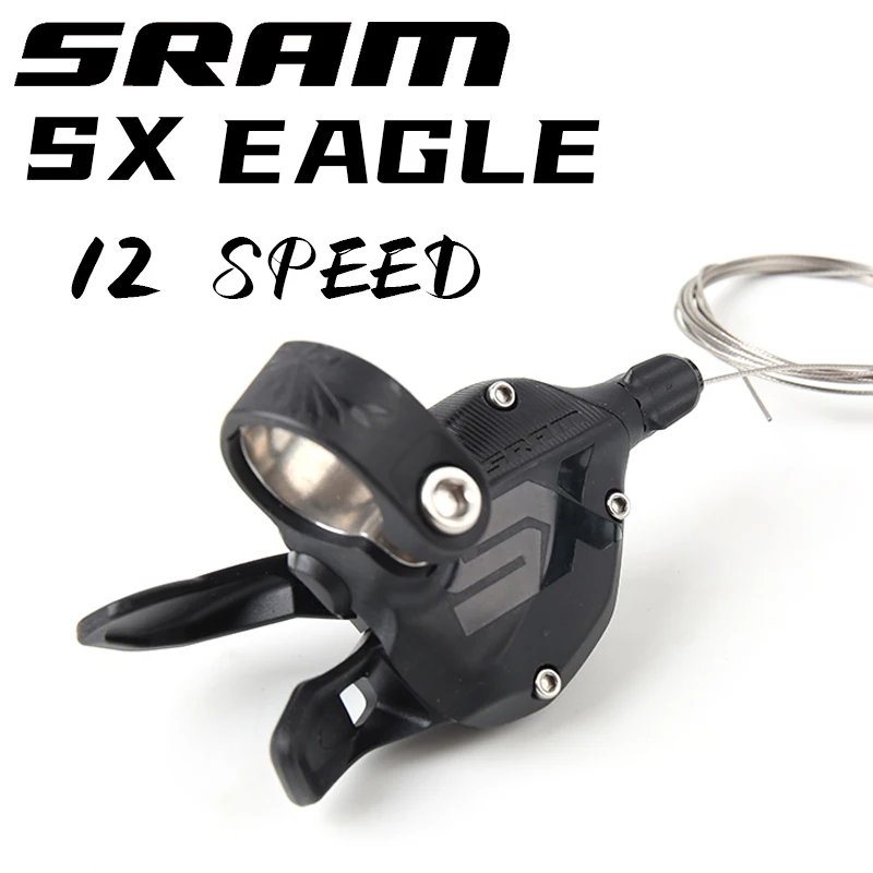 

Велосипедный рычаг переключения передач SRAM SL SX EAGLE, 1x12 Скоростей, горный велосипед, правая сторона, черная горная, деталь