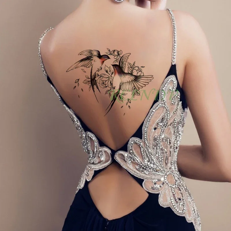 Водостойкая временная татуировка-наклейка