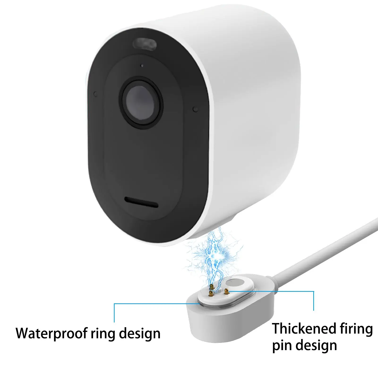 Погодозащищенный уличный зарядный кабель 7 6 м для Arlo Ultra/Ultra 2/Pro 3/Pro 4/прожектор/Go 2 с