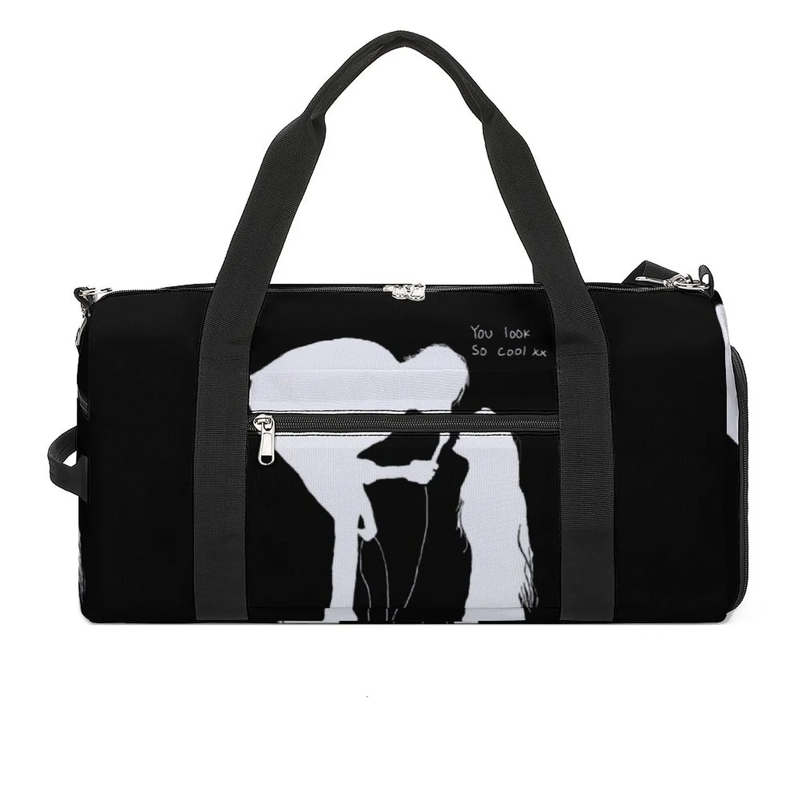 

Robbers Fens The 1975 Band Gym Bag Matthew Healy Adam Hann George Travel Training Sports Bags Couple Custom Large Fitness Bag