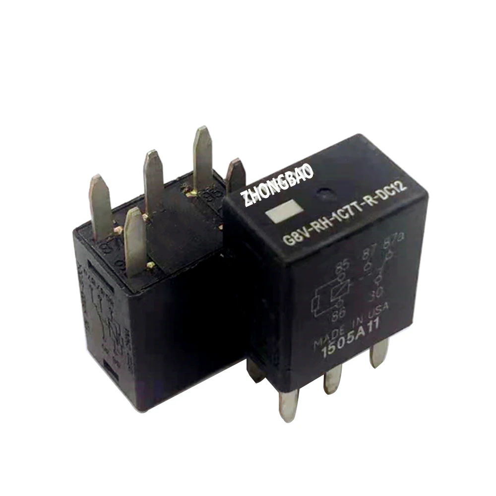 

100% Brand new original genuine relay:G8V-RH-1C7T-R-DC12 12VDC Delivery 35A 5pins Conversion 12VDC Automotive relay