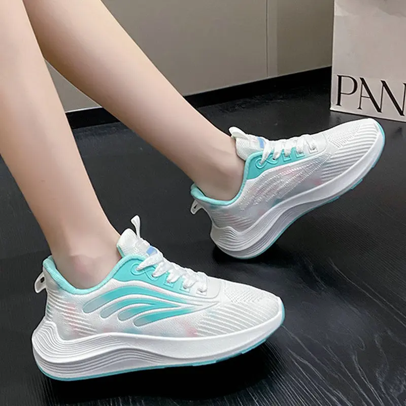 2023 Running Shoes for Woman Spring Sneakers New Mesh Breathable Women Tennis Sports Casual Shoes For Female Sapato Feminino