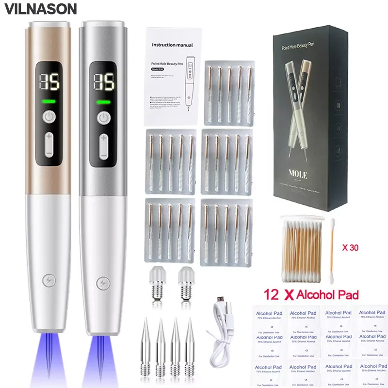 

NEW2023 ole emover ark pot reckle arts lack pots imples aser lasma emover en kin ag emoval eauty ools 5 evel