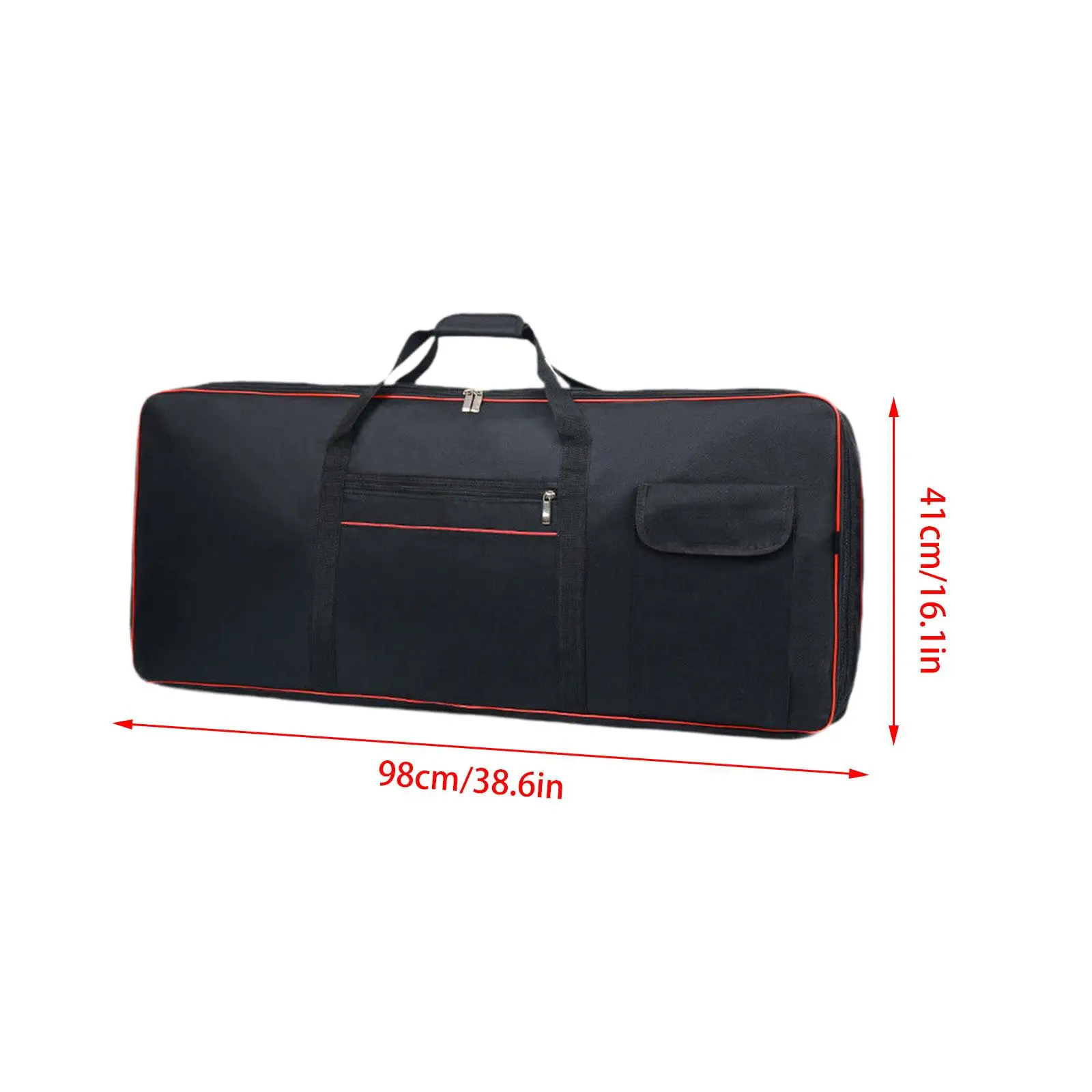 Сумка для переноски 61-клавишной клавиатуры Портативная многофункциональная