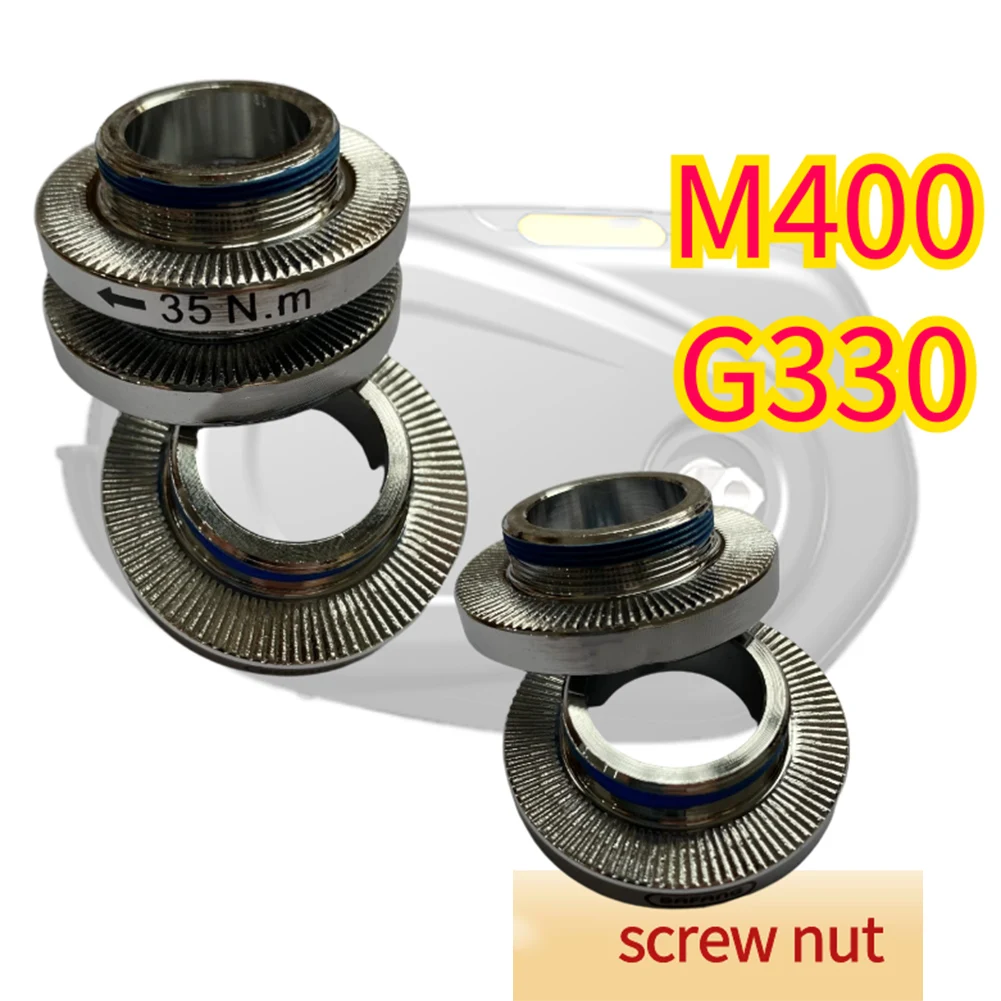 

Electric Bike Part Motor Screw Nut Outdoor Crankset Cycling Easy Install For BAFANG G330 M200 M300 M400 Materials