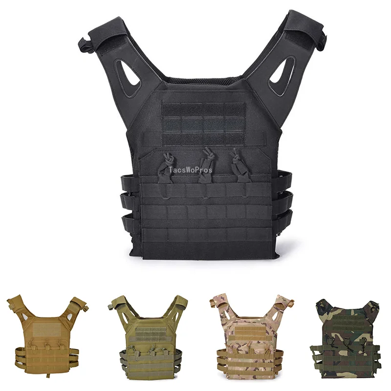 

Hunting Tactical Vest Plate Carrier Airsoft Paintball CS Molle Vest Wargame Shooting Military Training Combat Protective Vests