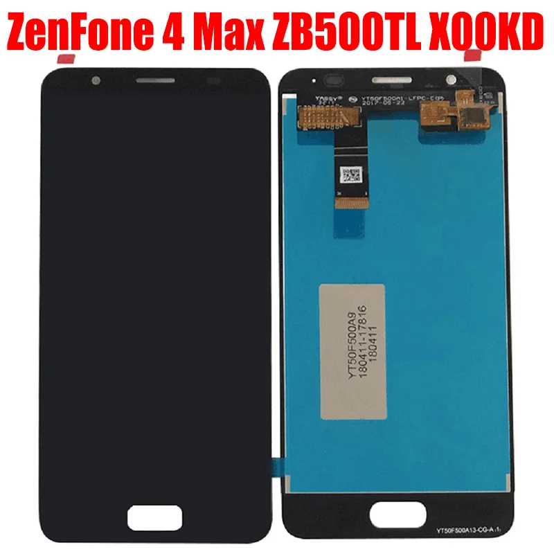 

5"For Asus ZenFone 4 Max ZB500TL X00KD / Pegasus 4A LCD Display Monitor Module Matrix with Touch Screen Panel Digitizer Assembly