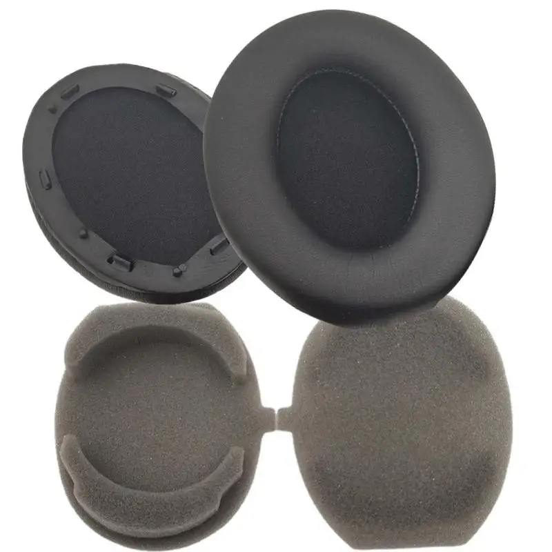 

1 шт., запасные кожаные амбушюры для наушников с эффектом памяти