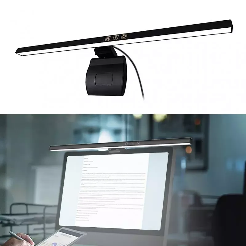 

Dimming Eye-Care LED Desk Lamp For Computer PC Monitor Screen Hanging Light Bar LED Reading Powered Lamps Wholesale