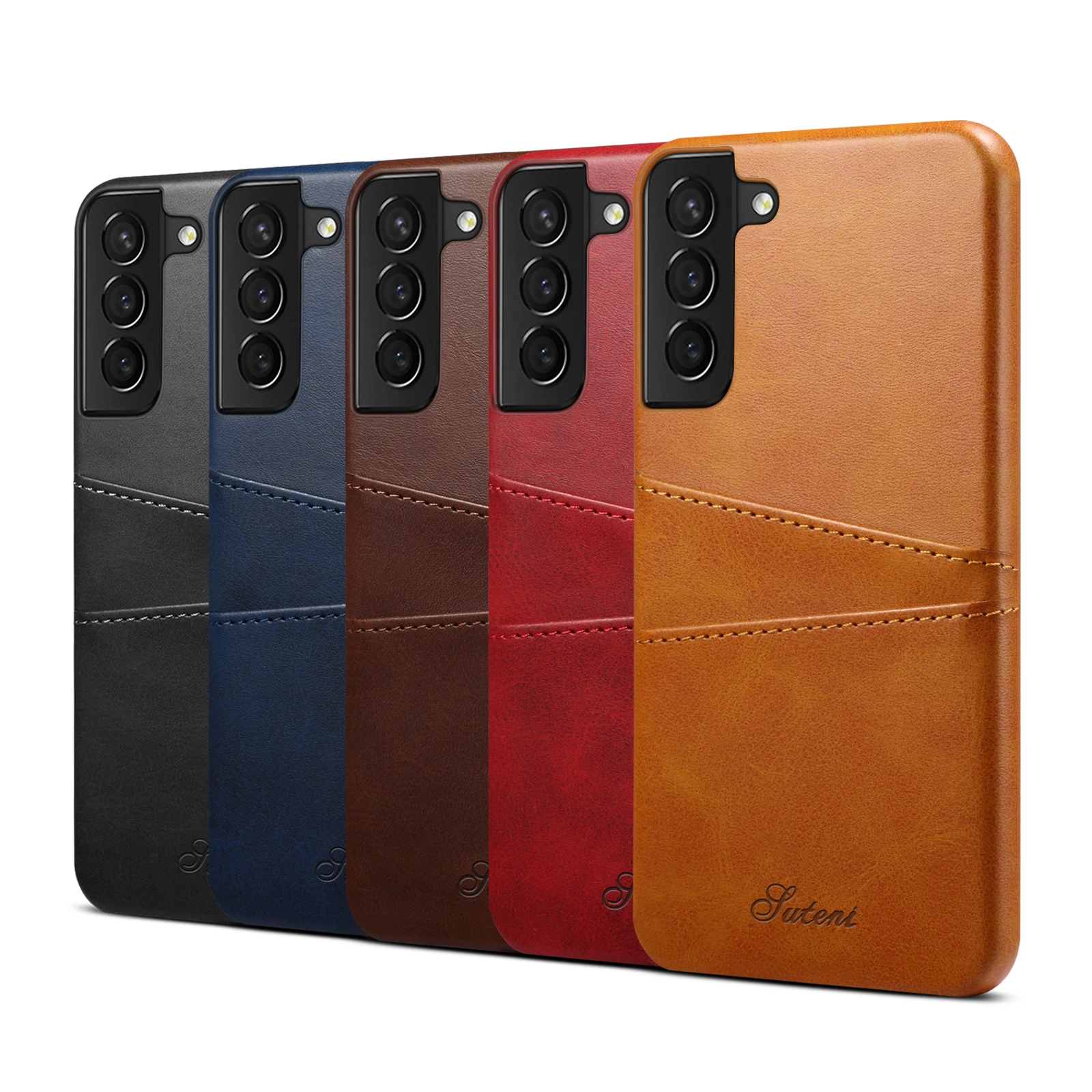 

Кожаный чехол-накладка для Samsung Galaxy S22 S21 Ultra S22 + S21 + Plus