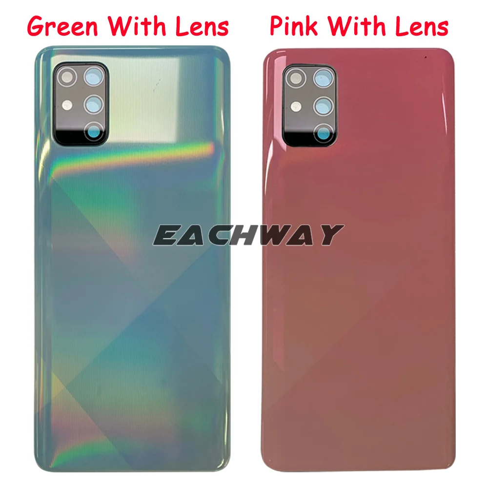 Новинка задняя крышка для аккумулятора Samsung Galaxy A71 A715 корпус телефона с