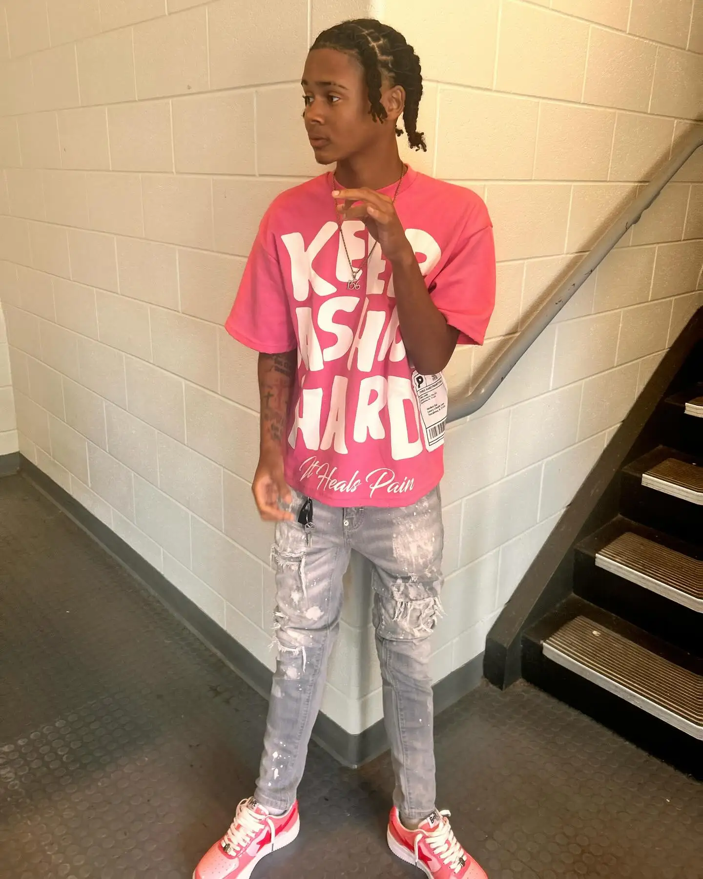 Футболка женская/мужская с графическим принтом Готическая уличная одежда Топ в