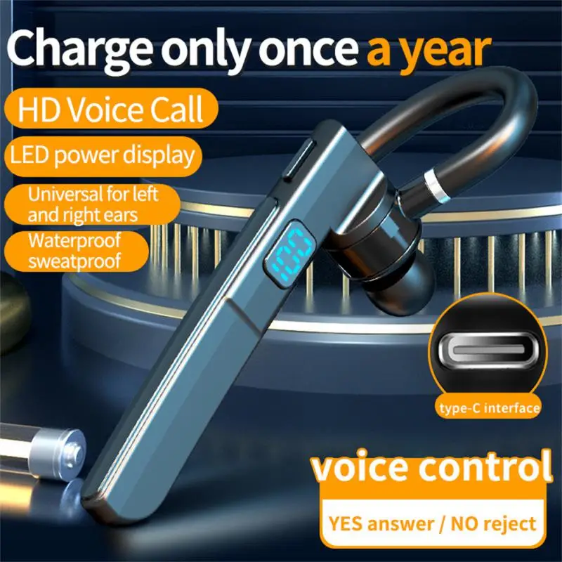 

X6 Wireless Earphone Noise Reduction Driving Sports Headphones Business Handsfree Call Earbud With Mic Bass Headset