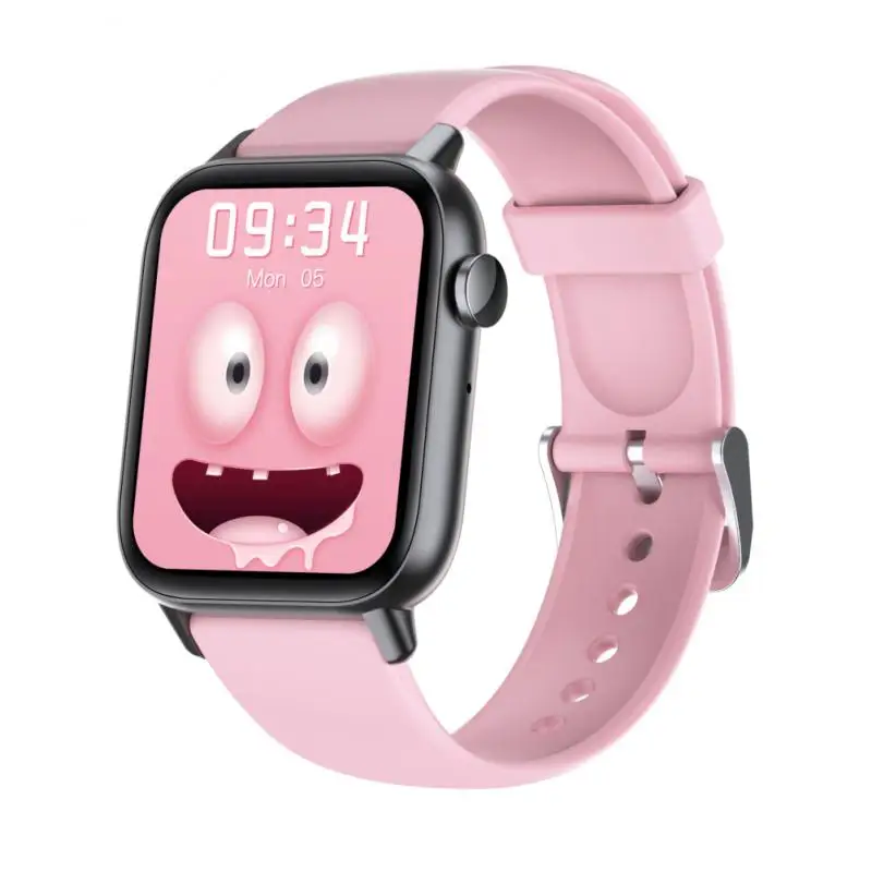 

Full Touch Screen Fitness Sports Waterproof Women's Smart Watch Pedometer For Android Ios Temperature Heart Rate Monitor Watch