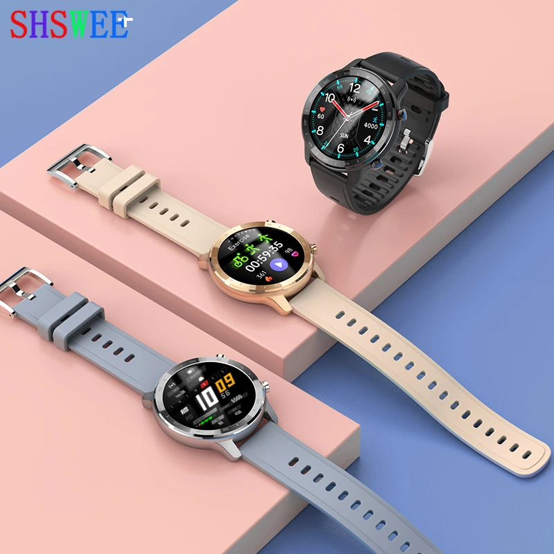 

SHSWEE NEW Smart Watch Men Women IP67 Waterproof Smartwatch Bluetooth Call Heart Rate Monitor for Android Xiaomi Samsung IPhone