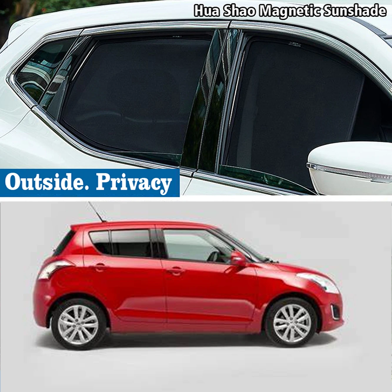 Магнитный автомобильный солнцезащитный козырек занавеска на лобовое стекло