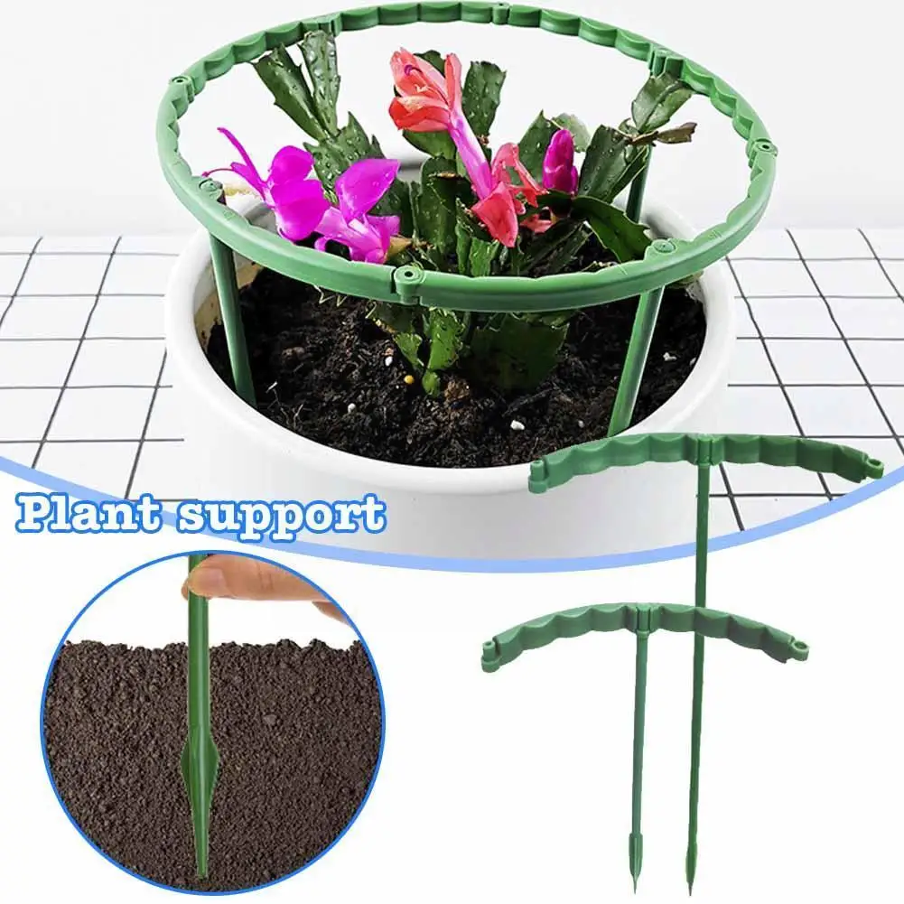 

Crab Claw Orchid Bracket Sunflower Anti-fall Bracket Flower Plant Garden Support Bracket Orchid Leaf Rod Orchid S2s6