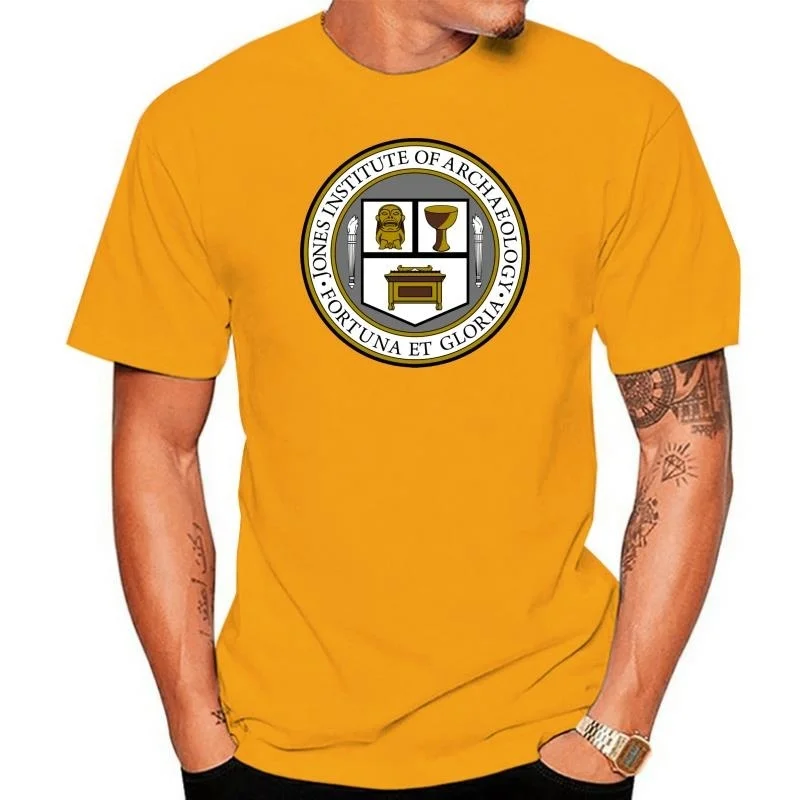 

Men t-shirt Indiana Jones Institute Of Archaeology T Shirt tshirt Women t shirt