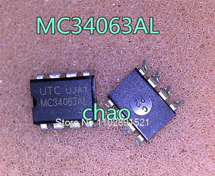 

10PCS/LOT MC34063AL DIP8