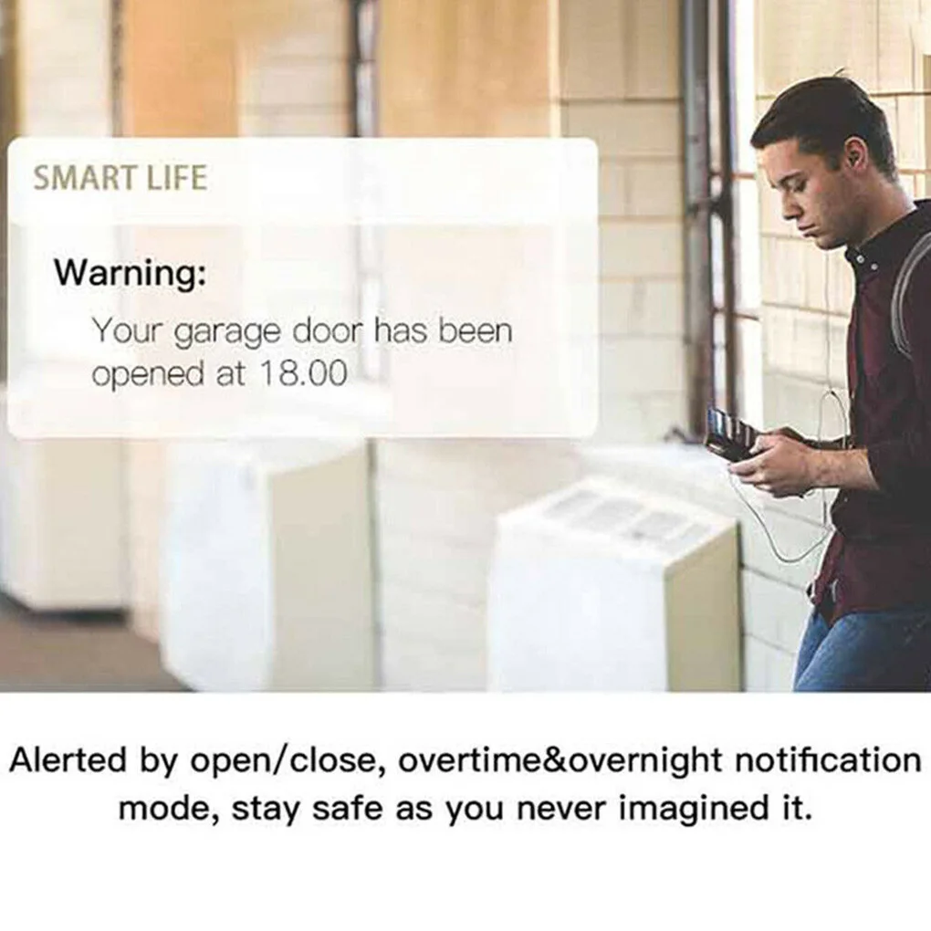

Смарт-открывалка для гаражных дверей, бытовой пульт дистанционного управления, Высокочувствительный беспроводной универсальный переключ...