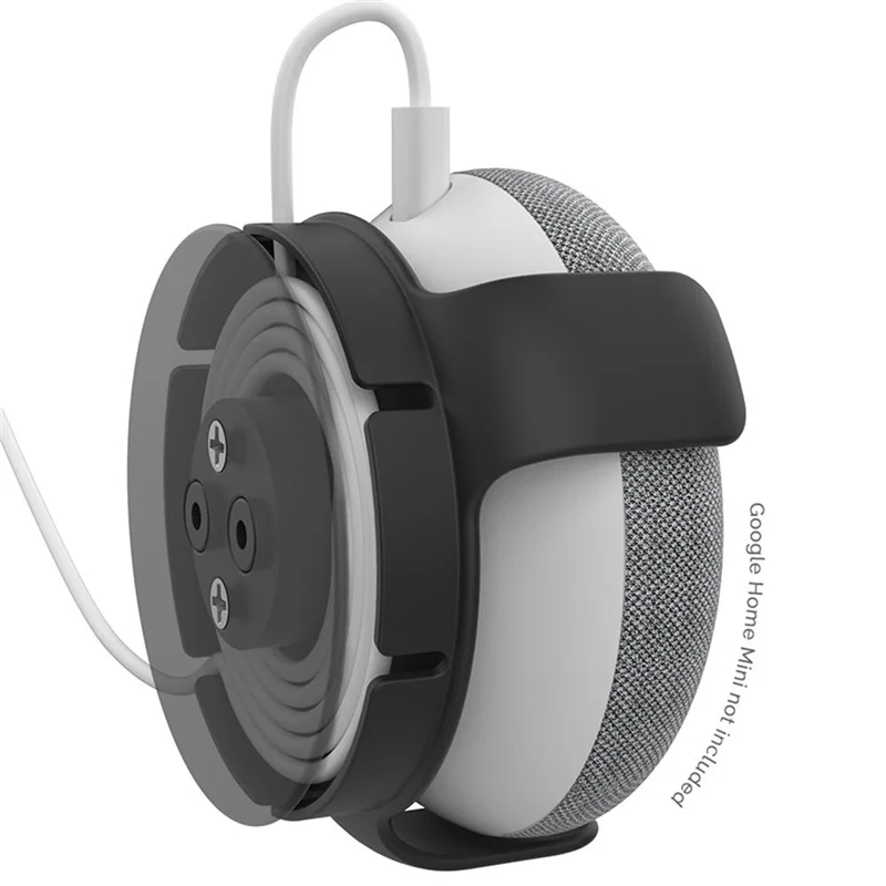 

2Pcs Mini Outlet Wall Mount Bracket Holder for Google Home Mini Smart Speaker Cord Management Storage Hanger