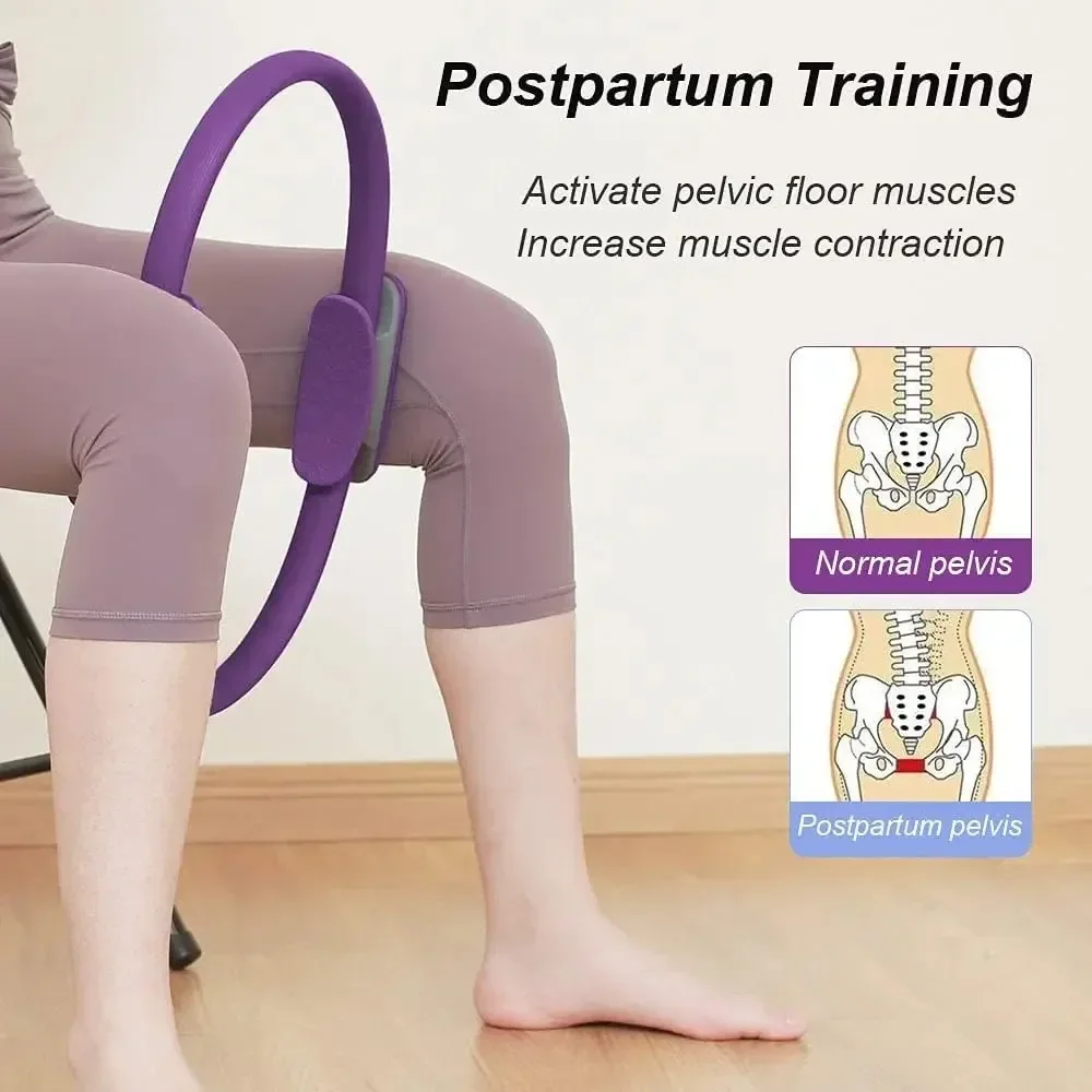 1 шт. кольцо для йоги пилатеса Нескользящее спортивное фитнеса формирующее