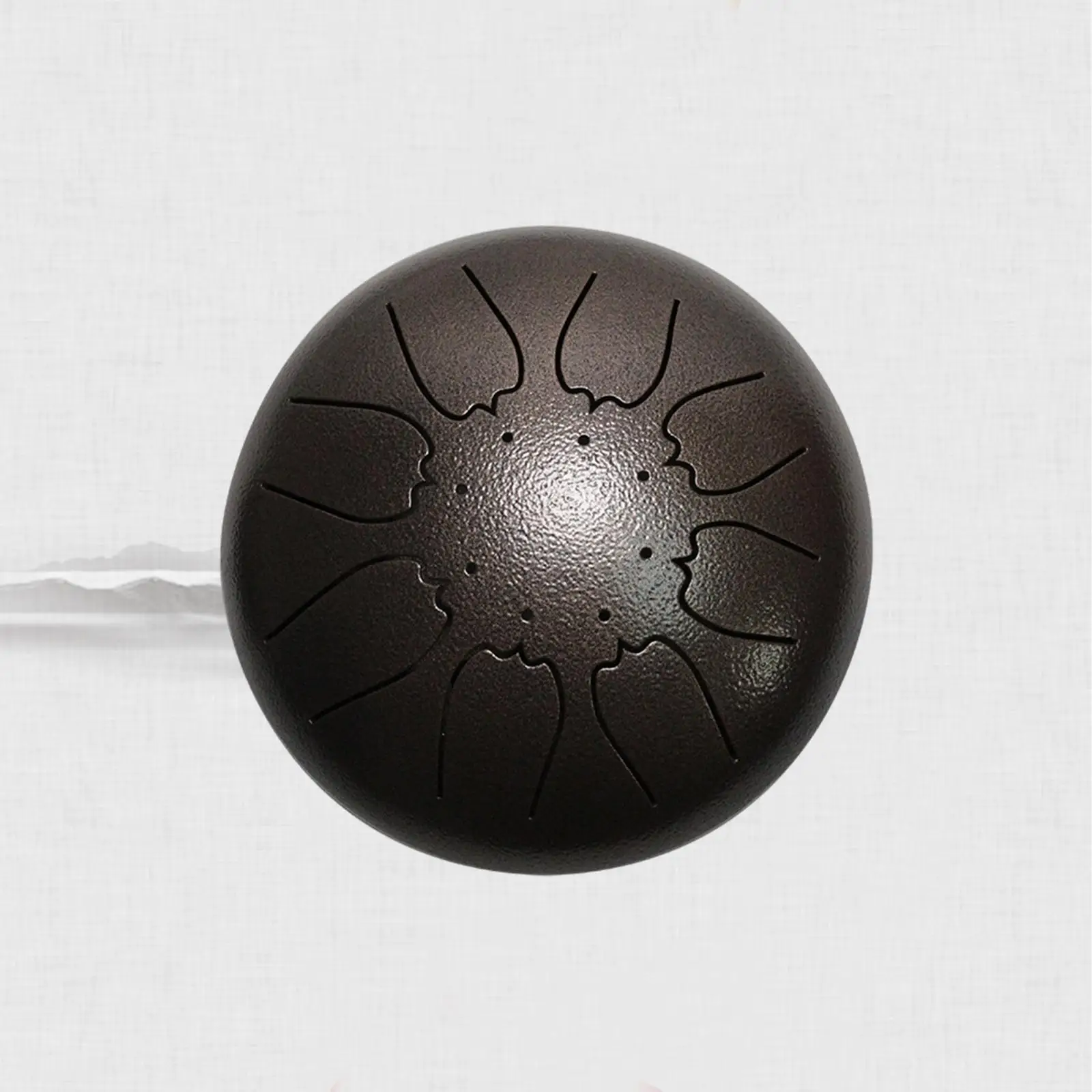 Стальной барабан для языка 6 дюймов 8 заметок перкуссионный инструмент ручной с