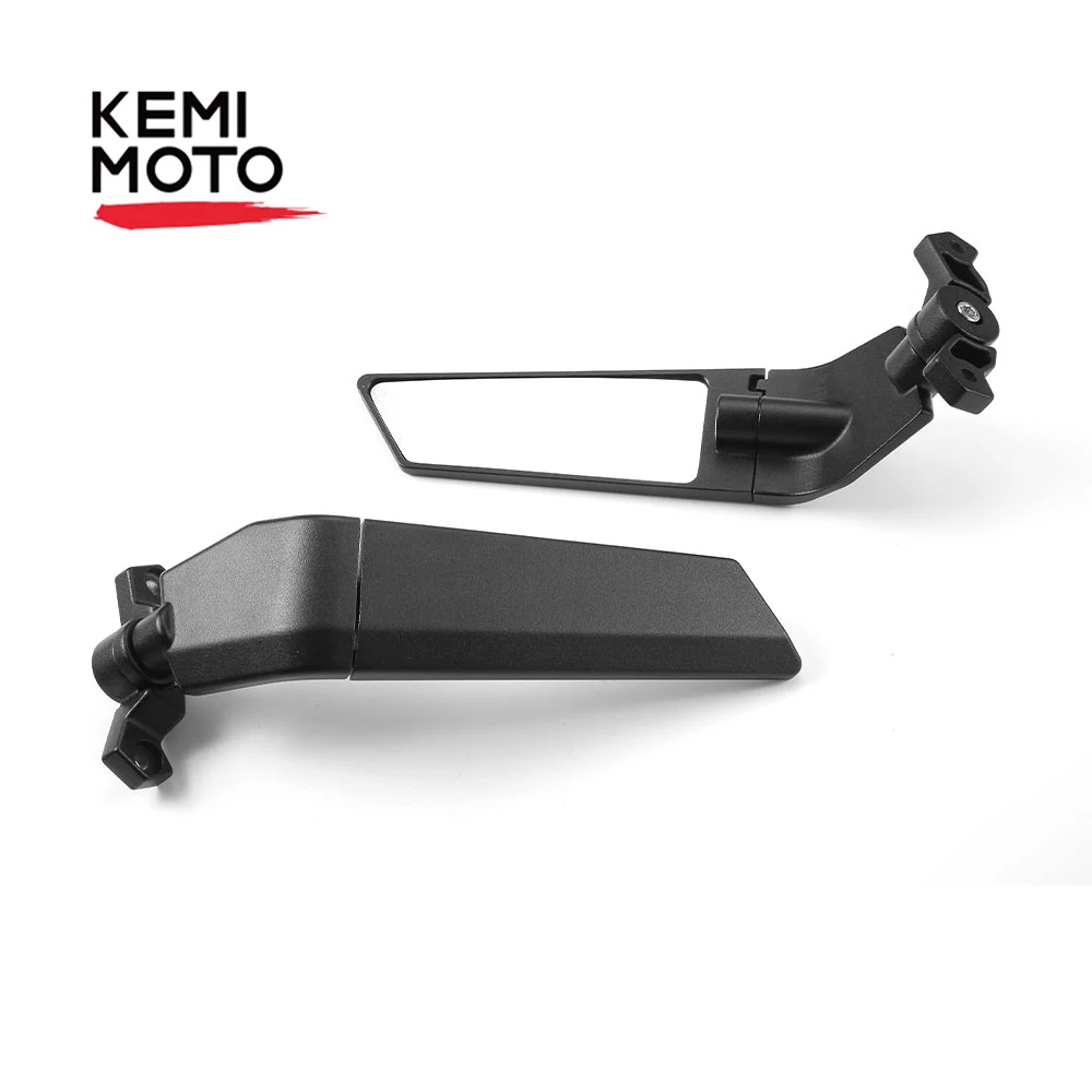 

For Honda CBR1000RR CBR600RR CBR 250R 300R 400RR 500R Motorcycle Mirrors Modified Wind Wing Adjustable Rotating Rearview Mirror