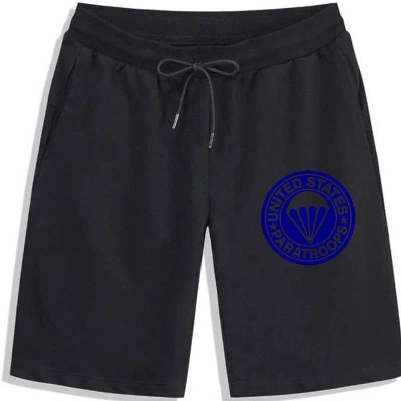 

2019 Men Cool Shorts ..:: shorts for men ::.. US PARATROOPS 82 101 AIRBORNE M1 1944 du S au printing Summer shorts for men