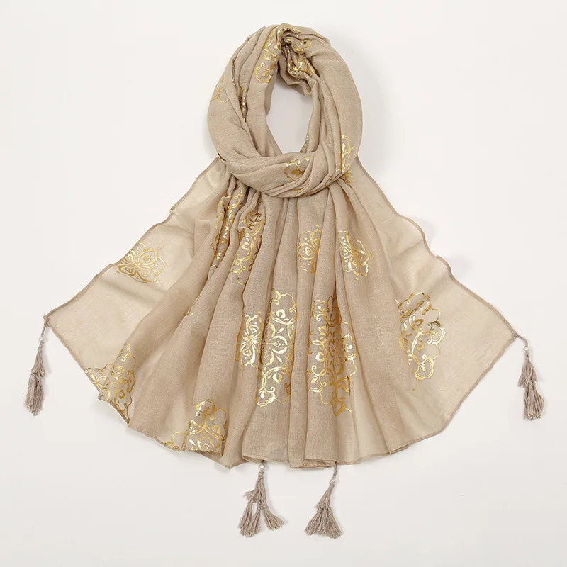 Роскошные шифоновые дышащие шарфы в стиле пейсли