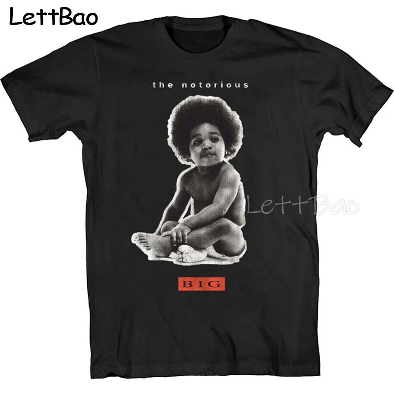 The Notorious B.I.G Men's Big Baby Hip Hop T-shirt Vintage Classic Cotton Men T Shirt New TEE TSHIRT Womens Tops Short Sleeve