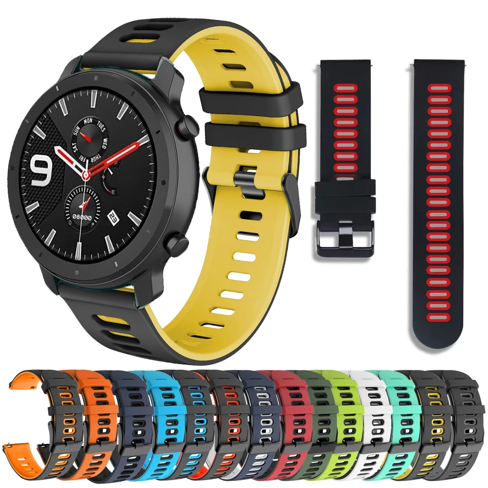 

Браслет для смарт-часов Xiaomi Mi Watch Color 2 S1/Haylou Solar LS05 Amazfit GTR 47/Stratos 3 2 2 S