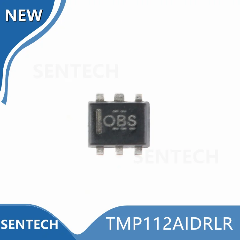 

Новинка, оригинальный Температурный датчик TMP112AIDRLR SOT-563 ± 0,5 °C с интерфейсом I2C/SMBus и рабочим напряжением 1,4 В, 10 шт.