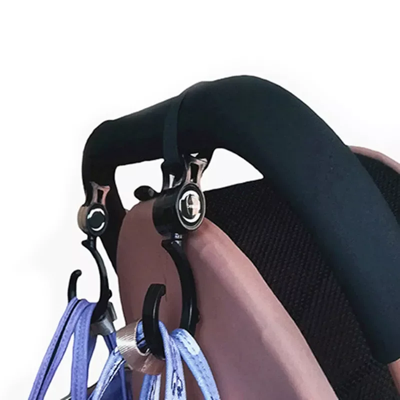 Baby Hanger Baby Bag Stroller Hooks Pram Rotate 360 Degree Baby Car Accessories Stroller Organizer Stroller Accessories