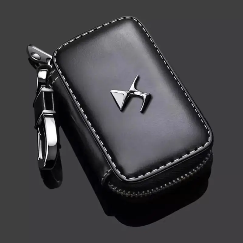 

Новинка кожаный чехол для автомобильного ключа чехол для ключа маркировка «DS SPIRIT» DS3 DS4 DS4S DS5 DS 5LS DS6 DS7 автомобильные аксессуары с металлическ...