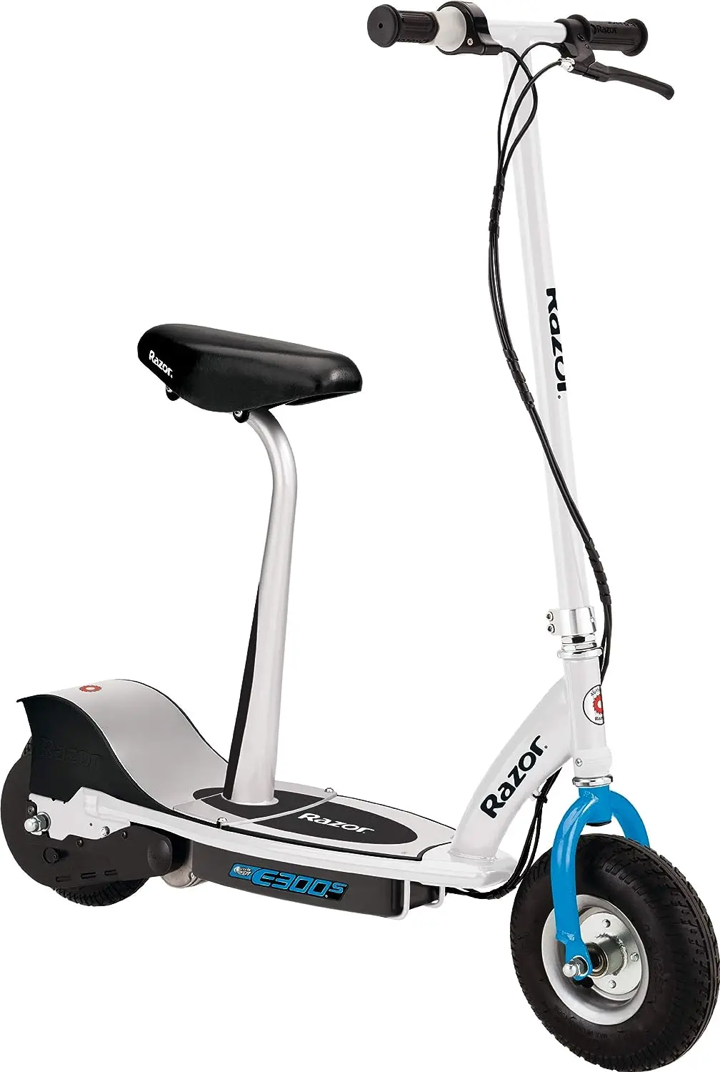 

Seated Scooter - 9" Air-filled Tires, Removable Seat, Up to 15 mph and 10 Miles Range