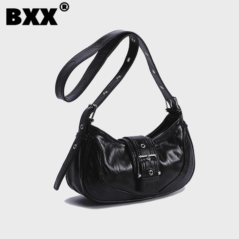 

[BXX] Underarm Shoulder Solid Color Bag For Women 2023 New Fashion Casual Simple Handbag Female Versatile Trendy Bags 8AB887