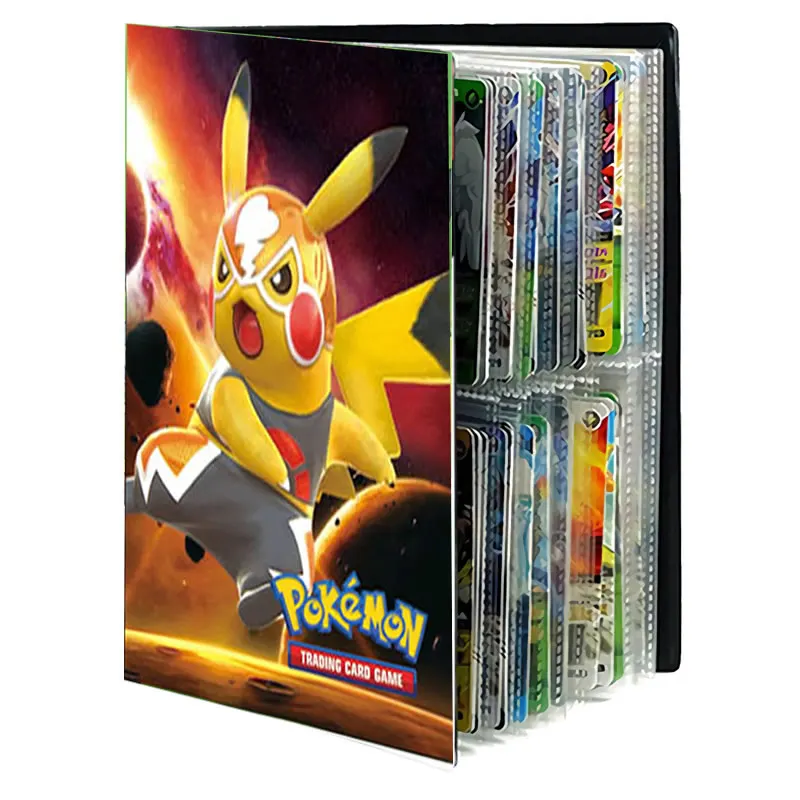 

Pokemon Cards Album Book Cartoon TAKARA TOMY Anime New 240PCS Game Card VMAX GX EX Holder Collection Folder Kid Cool Toy Gift