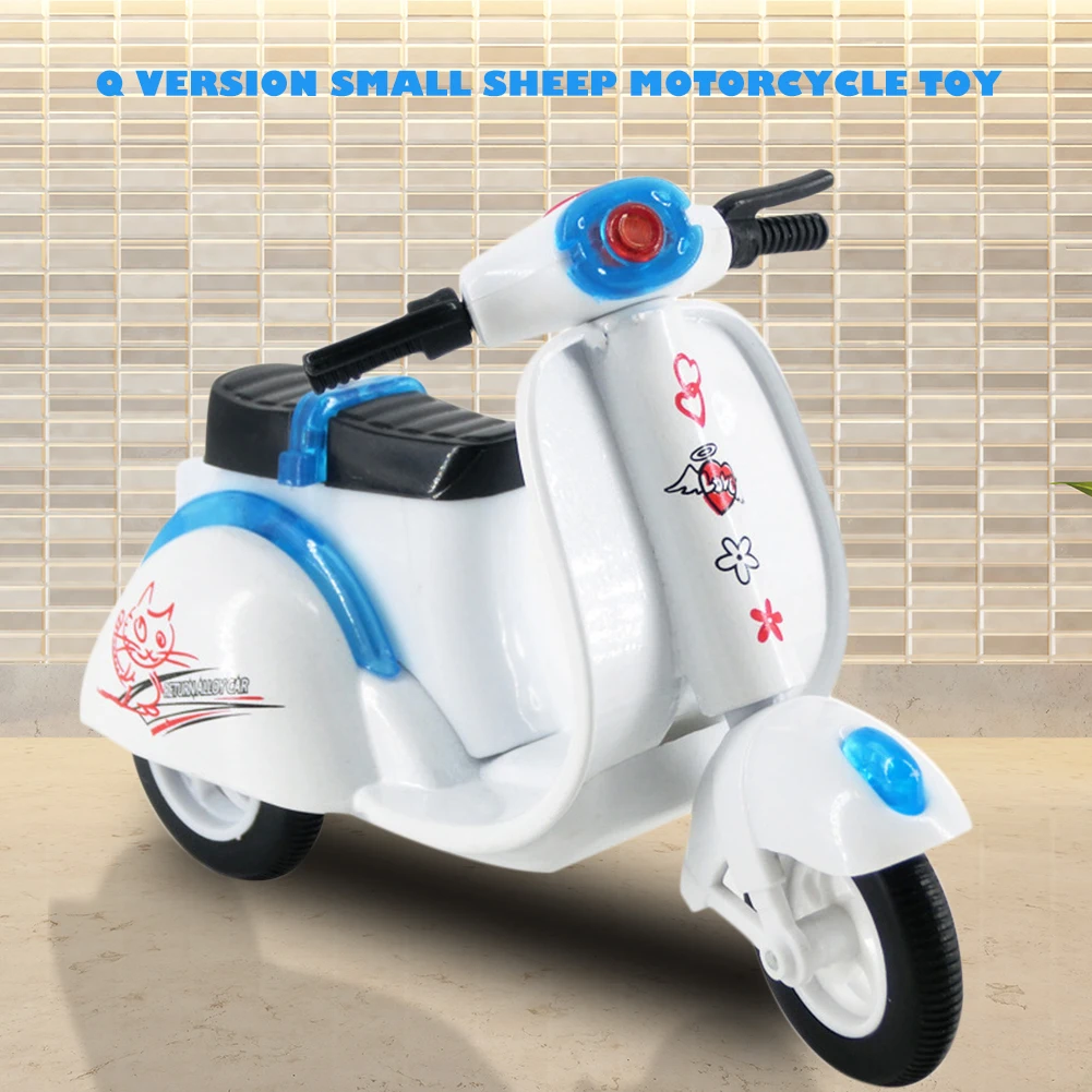 

Kids Toy Fun Mini Motorcycle Pull Back Diecast Motorcycle Model Early Education Cognitive Toys Boy Girls Gift