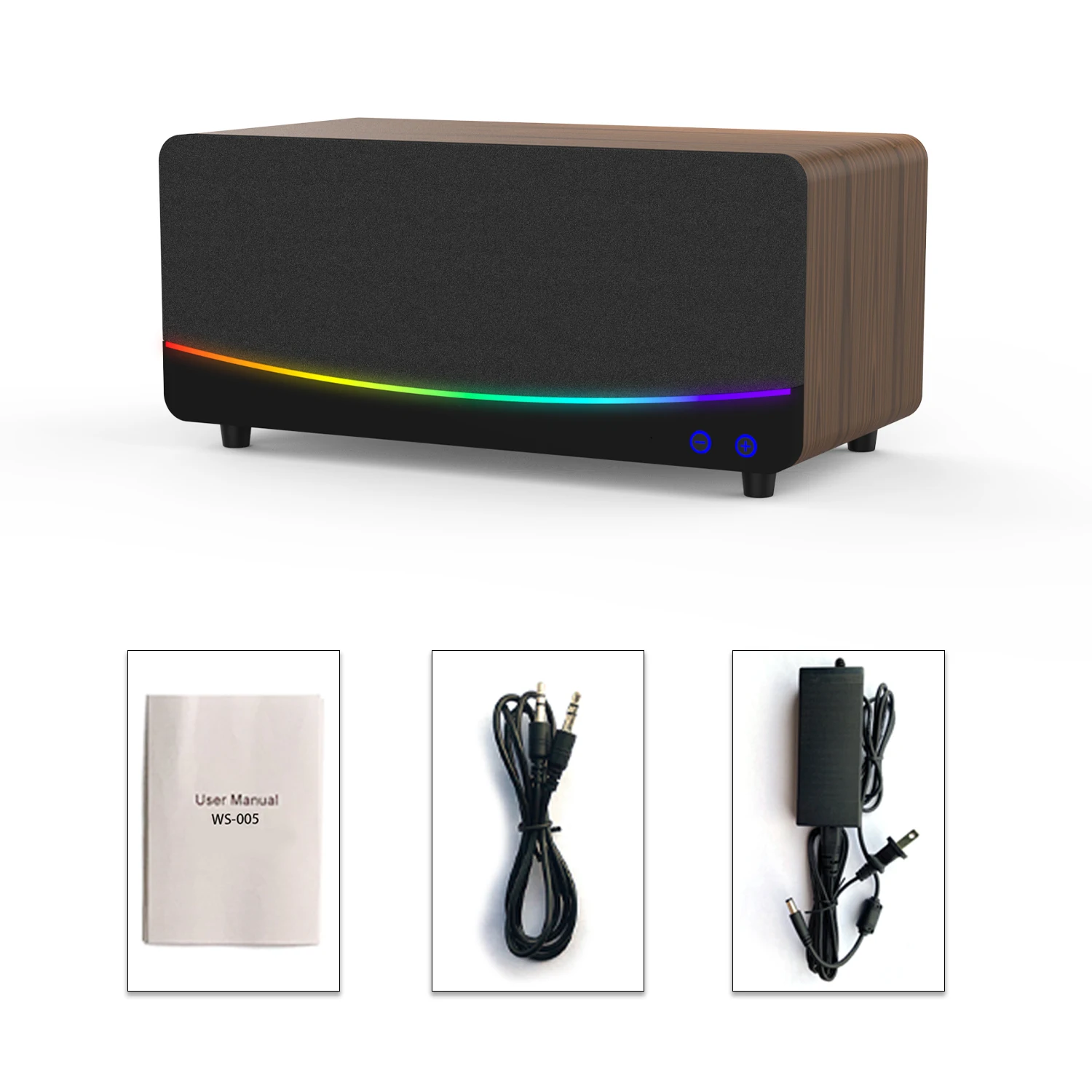 Cyboris BS-005 TV SoundBar 2 1 Blue-tooth Vintage Speaker 5 3 домашний кинотеатр звуковая система