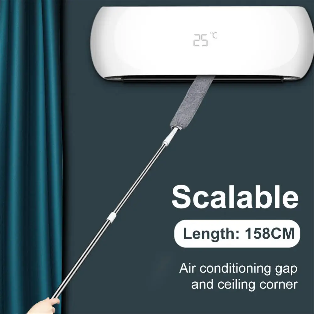 

Bed Bottom Dust Brush Household Cleaning Tool Blanket Can Be Retractable and Lengthened Dust Duster Gap Cleaning Artifact