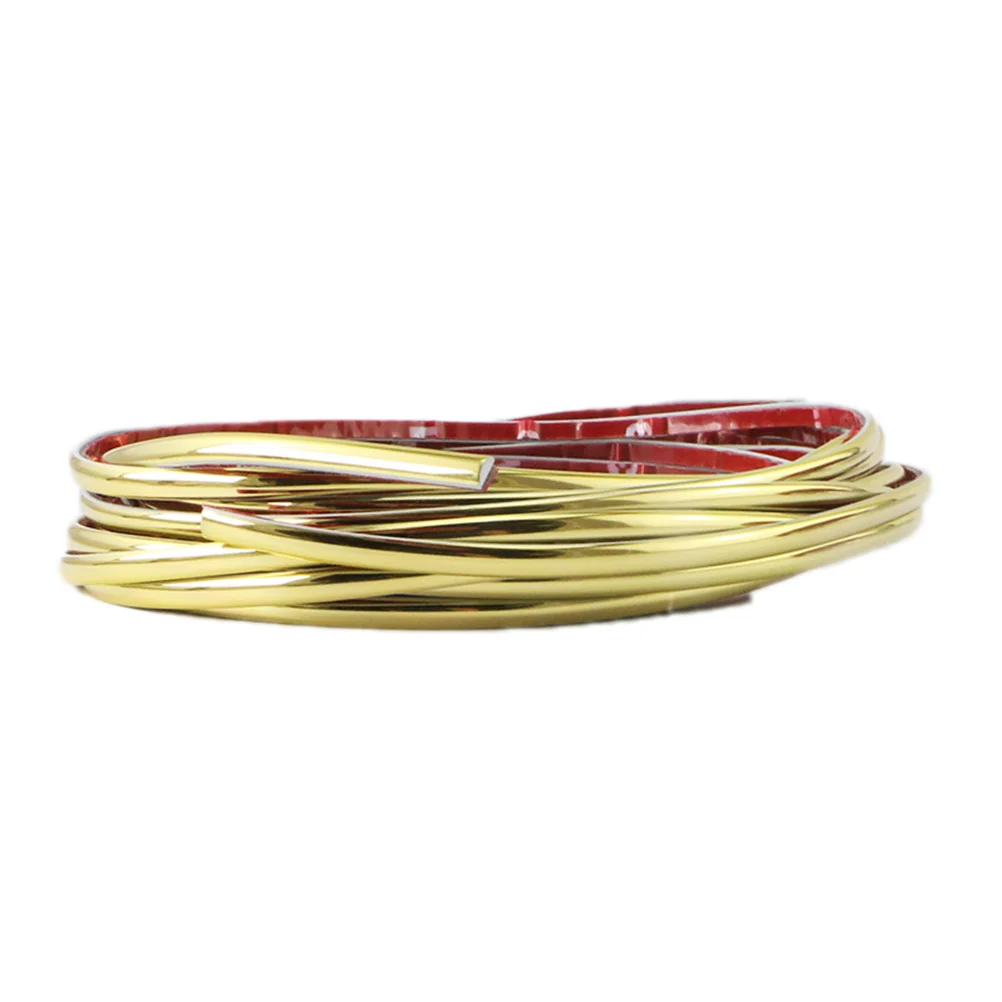 4 мм суперэластичное украшение автомобиля молдинговая декоративная полоса