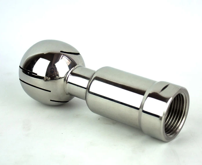

Free shipping 1/2'' DN15 Female Thread CIP Tank Cleaning Rotating Spray Ball SS 304
