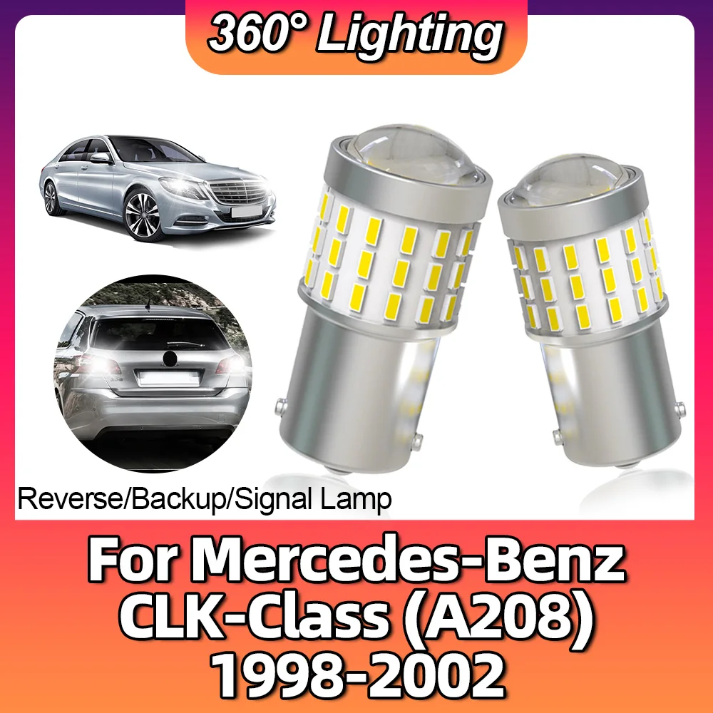 Лампа указателя поворота Canbus 1156 K для Mercedes Benz CLK-Class (A208) 6000 1998 1999 2000 2001 2 шт.