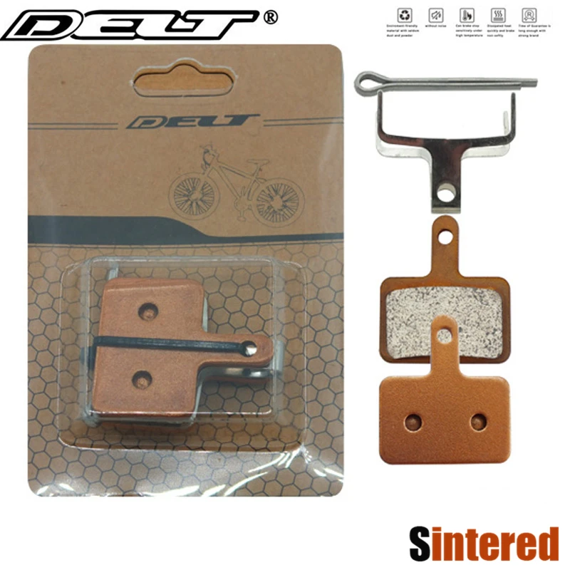 DELT 4 пары велосипедных дисковых тормозных колодок для гидравлических SHIMANO B01S MT200